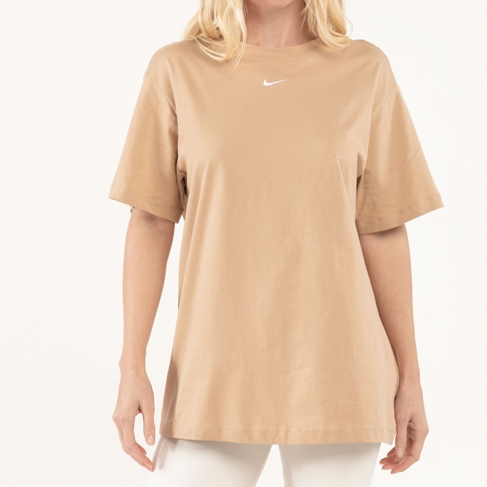 Nike Oversized Loose Fit Essentials Tee Beige Khaki Unisex XXL